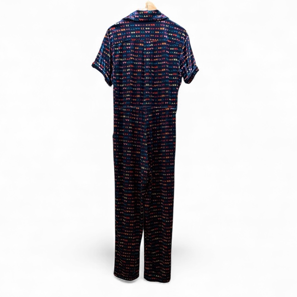 Rachel Antonoff Jewel Velour Jumpsuit Women’s M - Picture 7 of 12